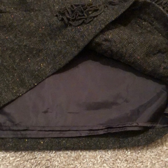 Brown Skirt with Flowers LOFT - Picture 4 of 5